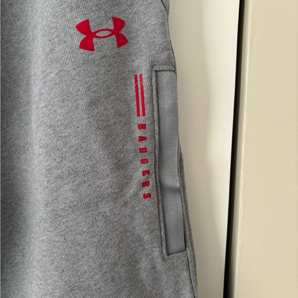 Mens Under Armour Gray Sweatpants - Picture 3 of 5
